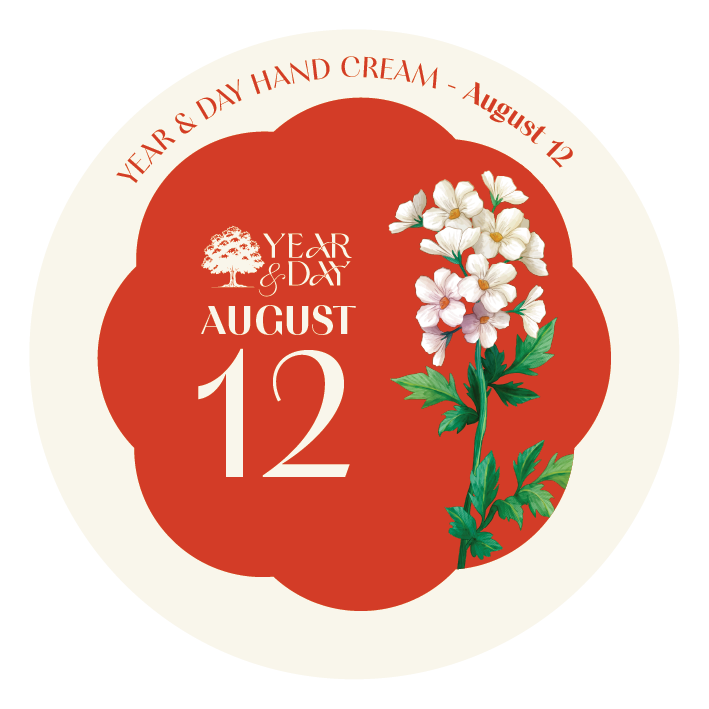 Personalized Hand Cream Gift — Year & Day 366 Days Collection | August