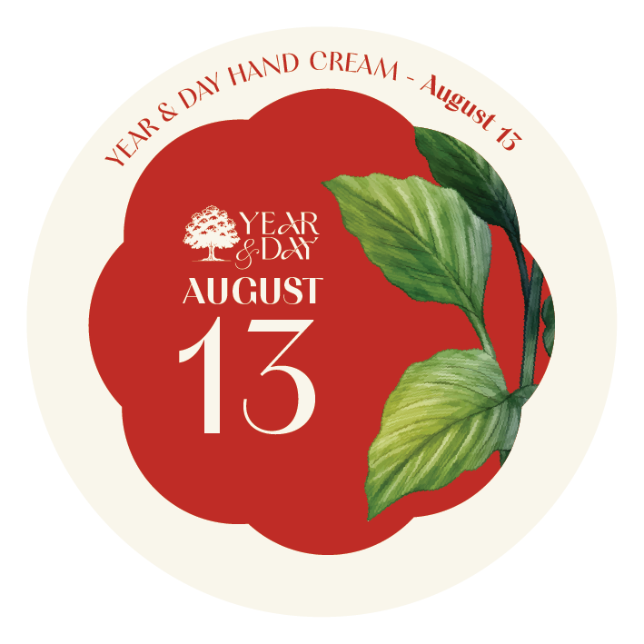 Personalized Hand Cream Gift — Year & Day 366 Days Collection | August
