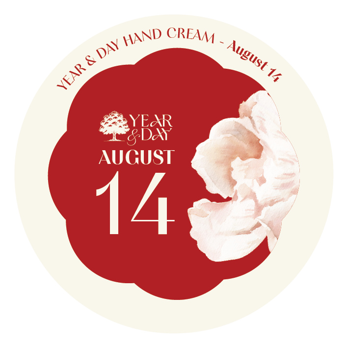 Personalized Hand Cream Gift — Year & Day 366 Days Collection | August