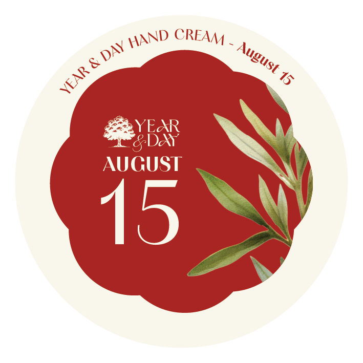Personalized Hand Cream Gift — Year & Day 366 Days Collection | August