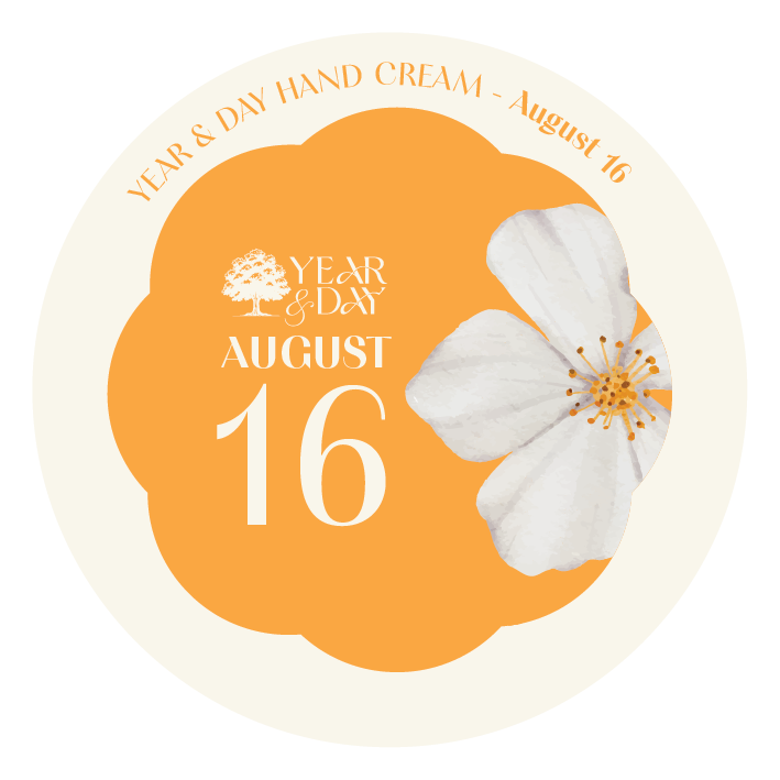 Personalized Hand Cream Gift — Year & Day 366 Days Collection | August