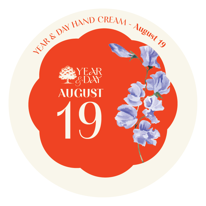 Personalized Hand Cream Gift — Year & Day 366 Days Collection | August