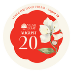 Personalized Hand Cream Gift — Year & Day 366 Days Collection | August