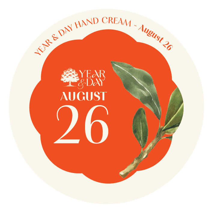 Personalized Hand Cream Gift — Year & Day 366 Days Collection | August