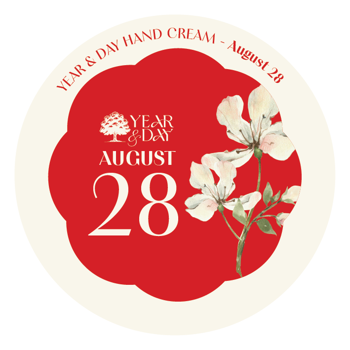 Personalized Hand Cream Gift — Year & Day 366 Days Collection | August