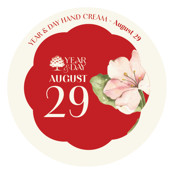 Personalized Hand Cream Gift — Year & Day 366 Days Collection | August