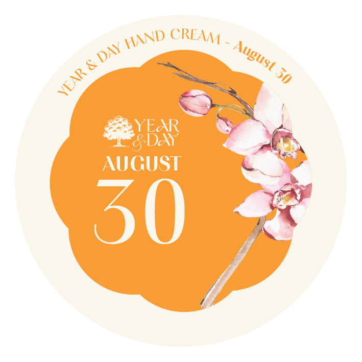 Personalized Hand Cream Gift — Year & Day 366 Days Collection | August
