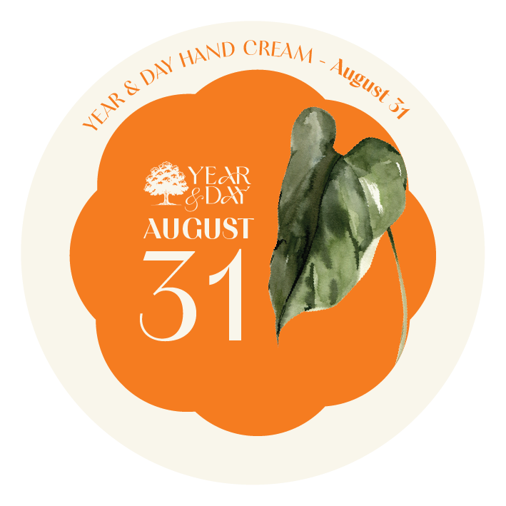 Personalized Hand Cream Gift — Year & Day 366 Days Collection | August