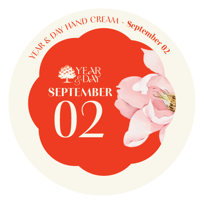 Personalized Hand Cream Gift — Year & Day 366 Days Collection | September
