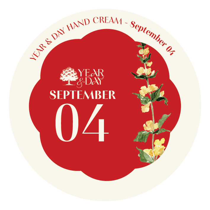 Personalized Hand Cream Gift — Year & Day 366 Days Collection | September