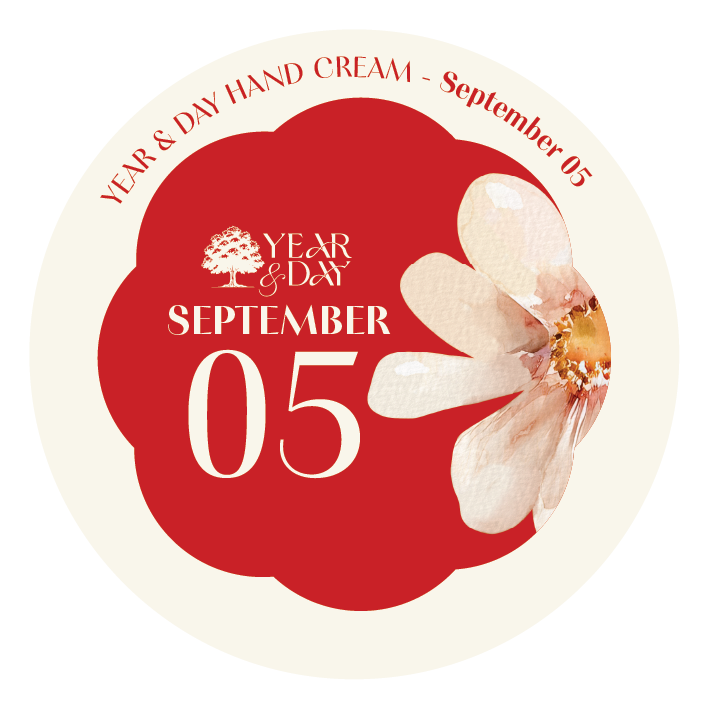 Personalized Hand Cream Gift — Year & Day 366 Days Collection | September