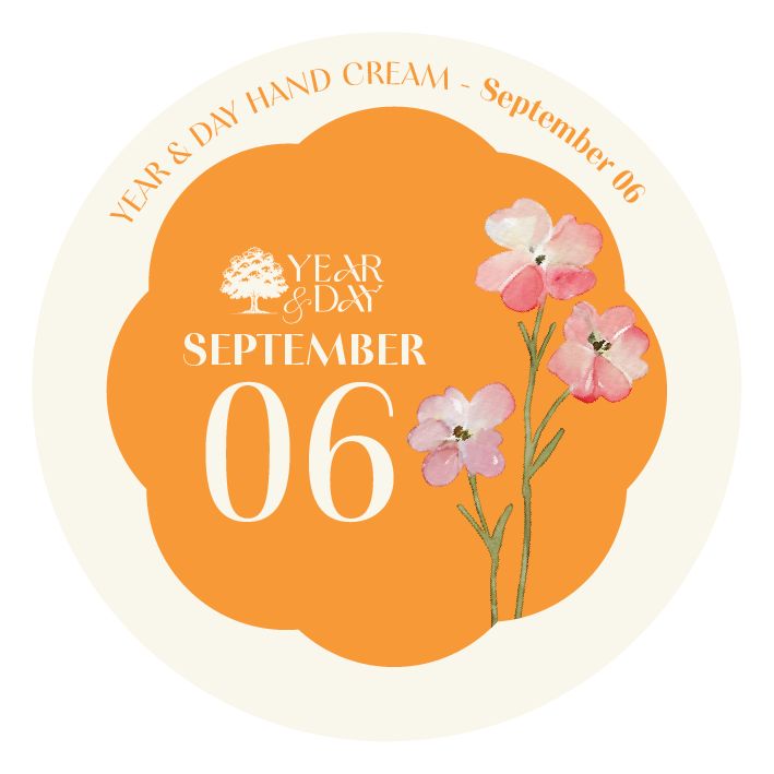 Personalized Hand Cream Gift — Year & Day 366 Days Collection | September