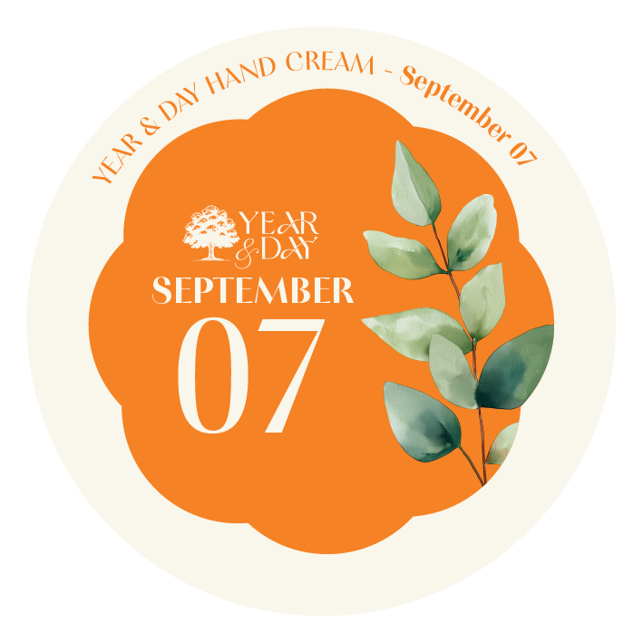 Personalized Hand Cream Gift — Year & Day 366 Days Collection | September