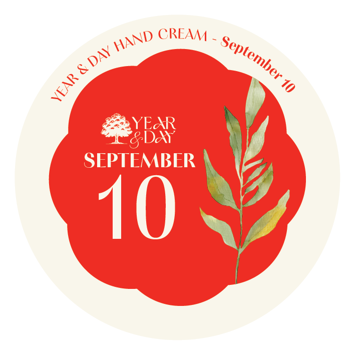 Personalized Hand Cream Gift — Year & Day 366 Days Collection | September