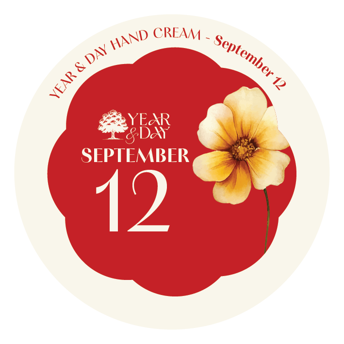 Personalized Hand Cream Gift — Year & Day 366 Days Collection | September