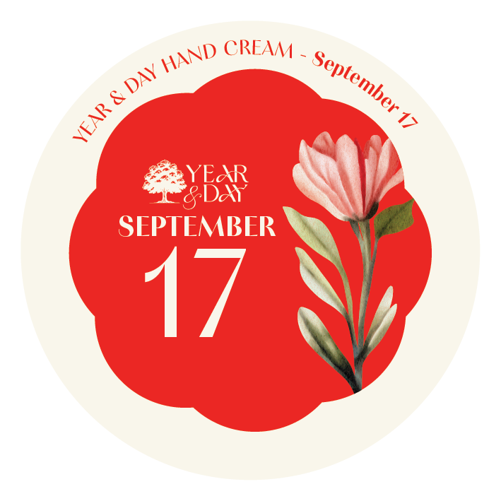 Personalized Hand Cream Gift — Year & Day 366 Days Collection | September