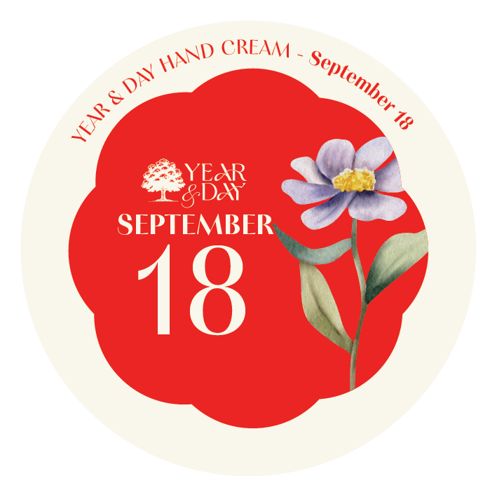 Personalized Hand Cream Gift — Year & Day 366 Days Collection | September
