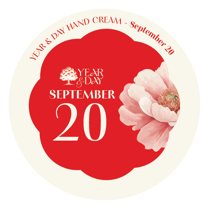 Personalized Hand Cream Gift — Year & Day 366 Days Collection | September