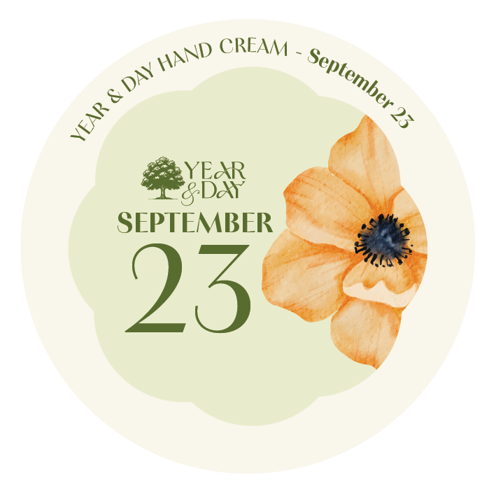 Personalized Hand Cream Gift — Year & Day 366 Days Collection | September