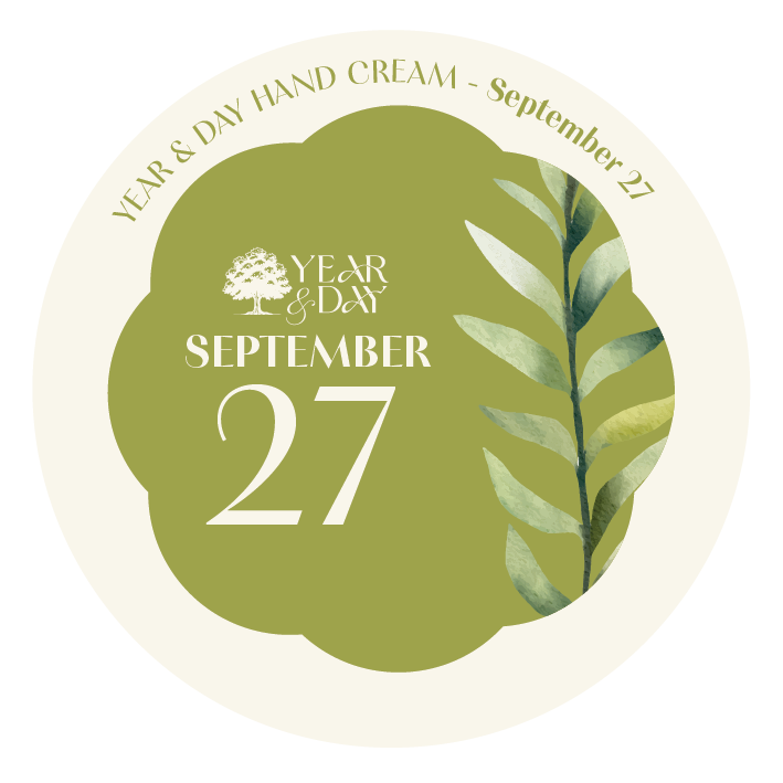 Personalized Hand Cream Gift — Year & Day 366 Days Collection | September