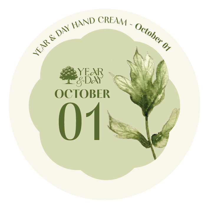 Personalized Hand Cream Gift — Year & Day 366 Days Collection | October