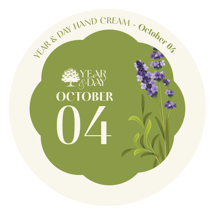 Personalized Hand Cream Gift — Year & Day 366 Days Collection | October