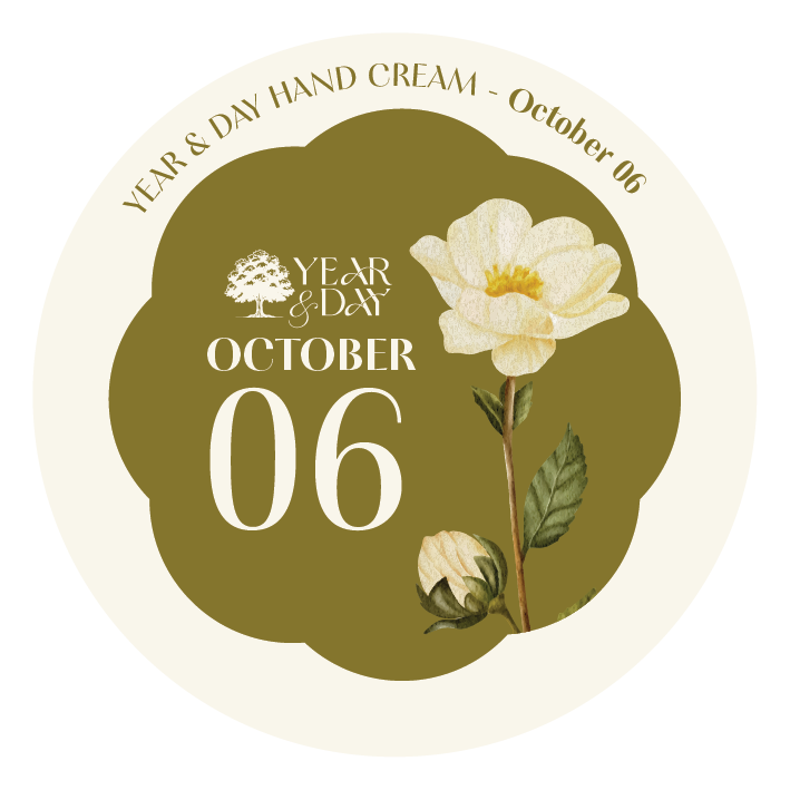Personalized Hand Cream Gift — Year & Day 366 Days Collection | October