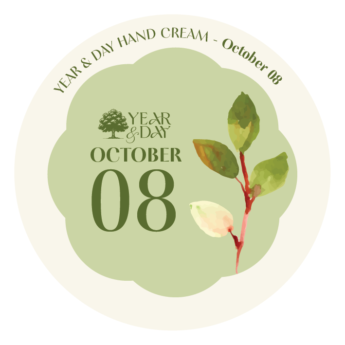 Personalized Hand Cream Gift — Year & Day 366 Days Collection | October
