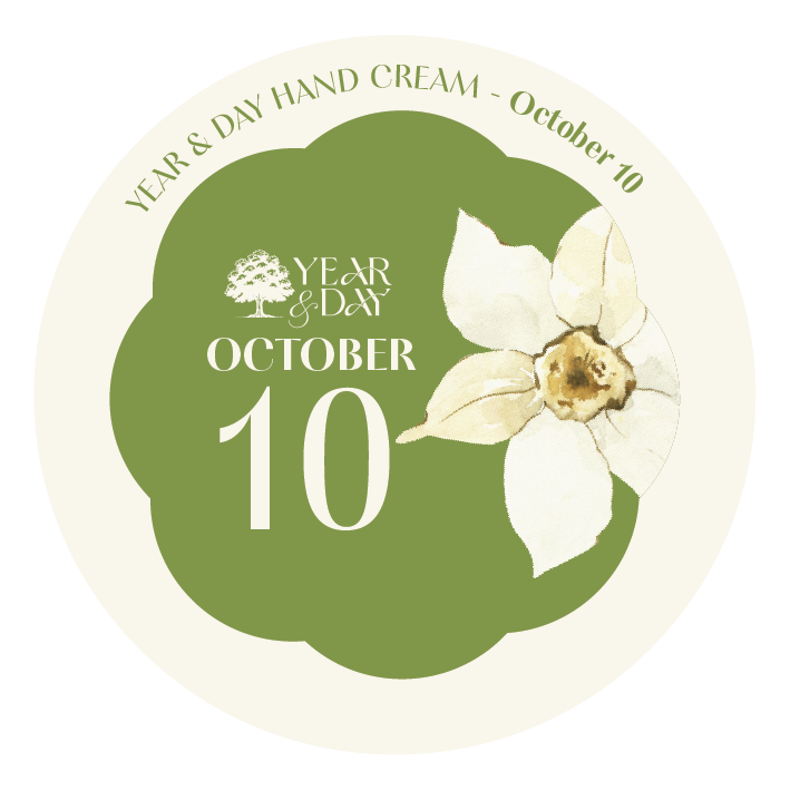 Personalized Hand Cream Gift — Year & Day 366 Days Collection | October
