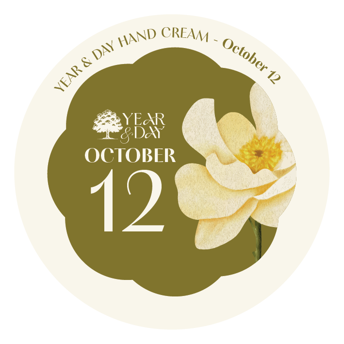 Personalized Hand Cream Gift — Year & Day 366 Days Collection | October