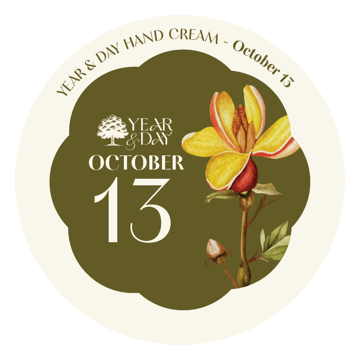 Personalized Hand Cream Gift — Year & Day 366 Days Collection | October