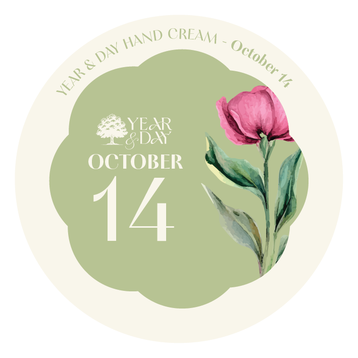 Personalized Hand Cream Gift — Year & Day 366 Days Collection | October