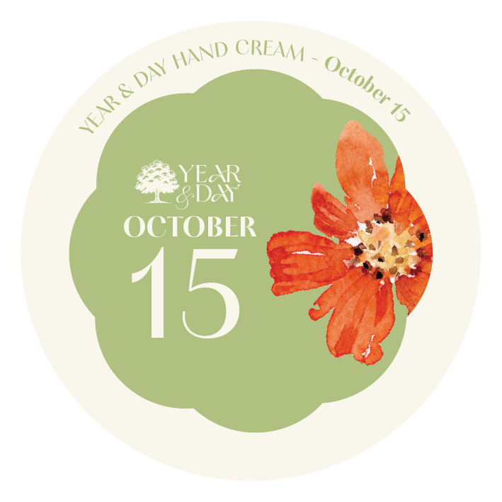 Personalized Hand Cream Gift — Year & Day 366 Days Collection | October