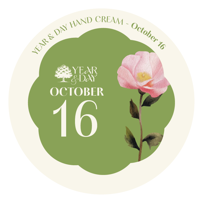 Personalized Hand Cream Gift — Year & Day 366 Days Collection | October