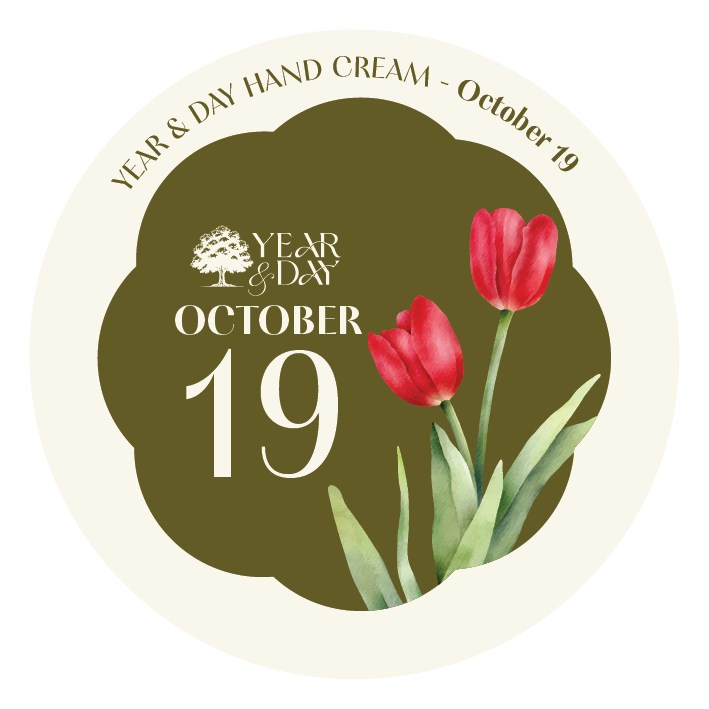 Personalized Hand Cream Gift — Year & Day 366 Days Collection | October