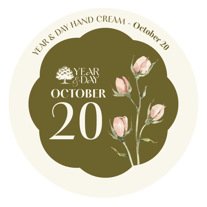 Personalized Hand Cream Gift — Year & Day 366 Days Collection | October