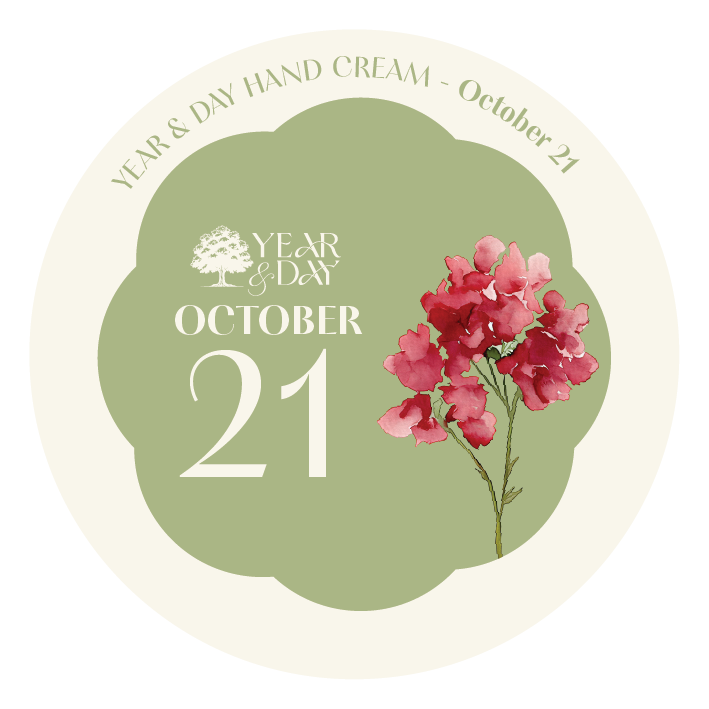 Personalized Hand Cream Gift — Year & Day 366 Days Collection | October