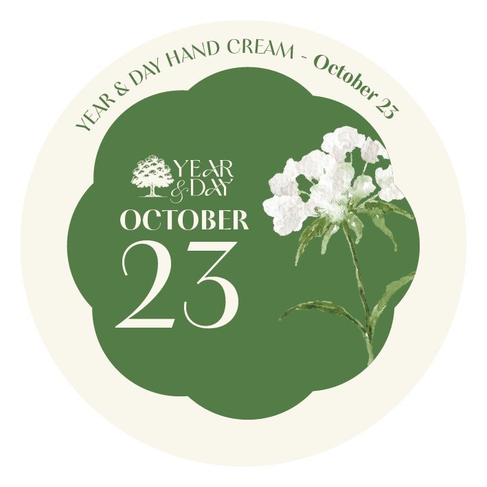 Personalized Hand Cream Gift — Year & Day 366 Days Collection | October