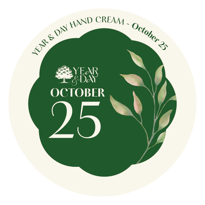 Personalized Hand Cream Gift — Year & Day 366 Days Collection | October