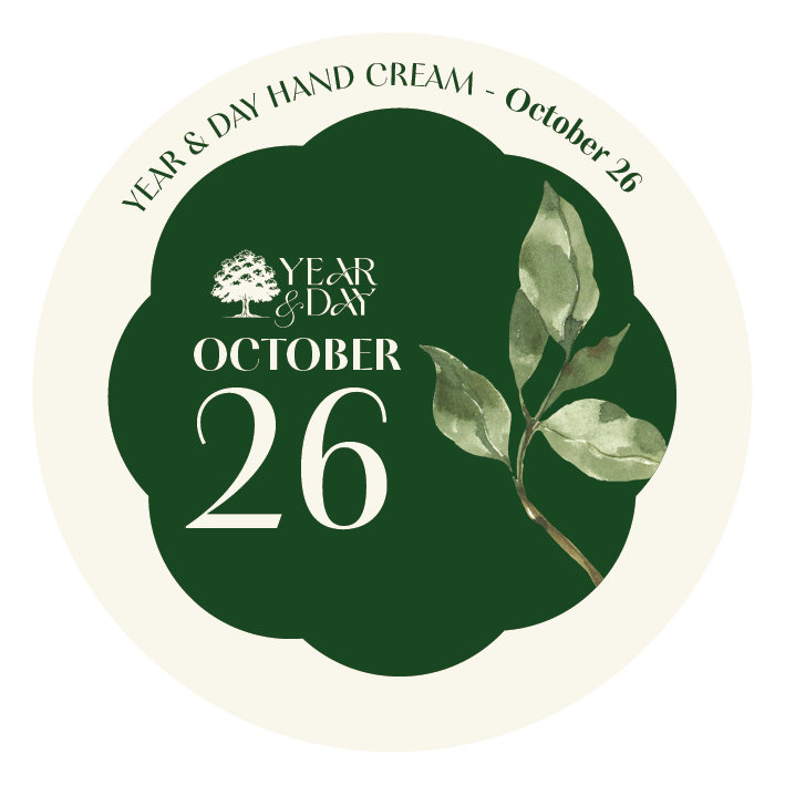 Personalized Hand Cream Gift — Year & Day 366 Days Collection | October