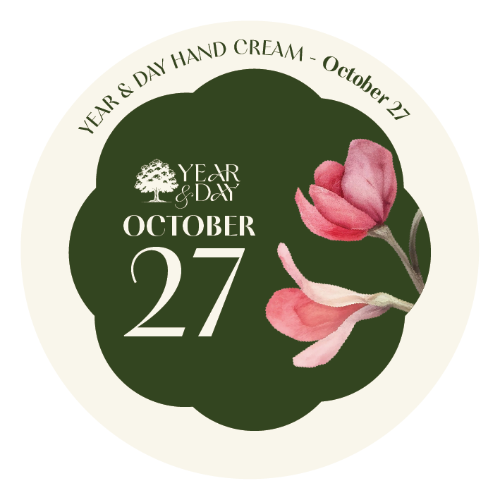 Personalized Hand Cream Gift — Year & Day 366 Days Collection | October