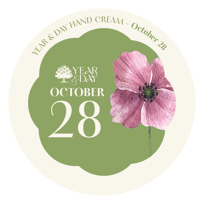 Personalized Hand Cream Gift — Year & Day 366 Days Collection | October
