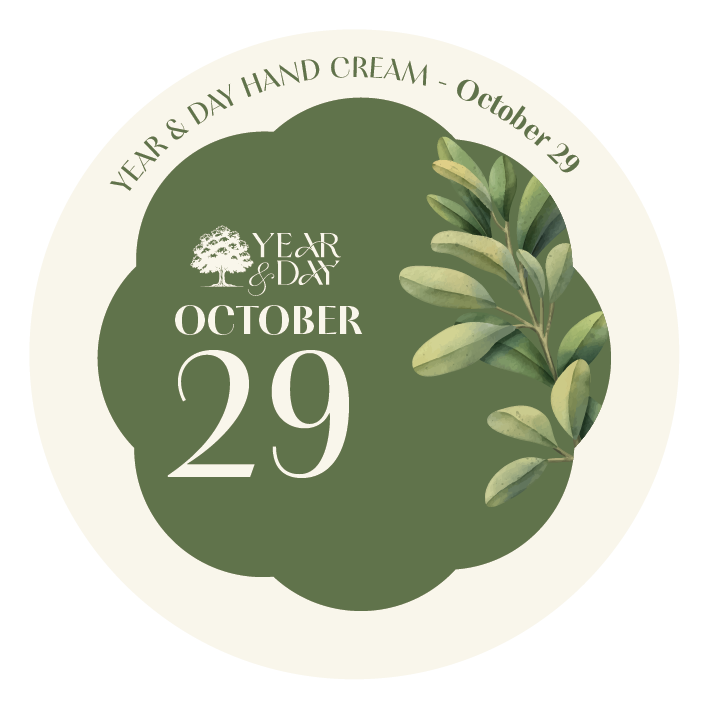 Personalized Hand Cream Gift — Year & Day 366 Days Collection | October