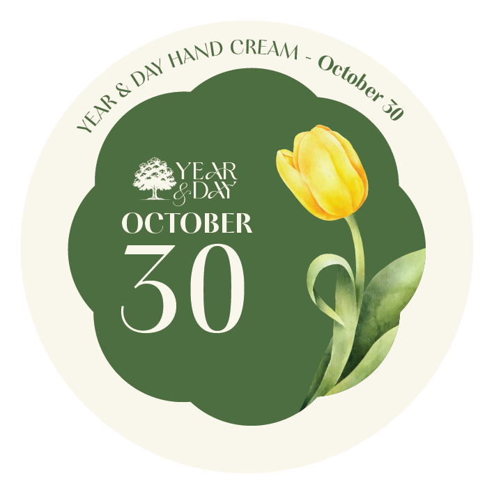 Personalized Hand Cream Gift — Year & Day 366 Days Collection | October