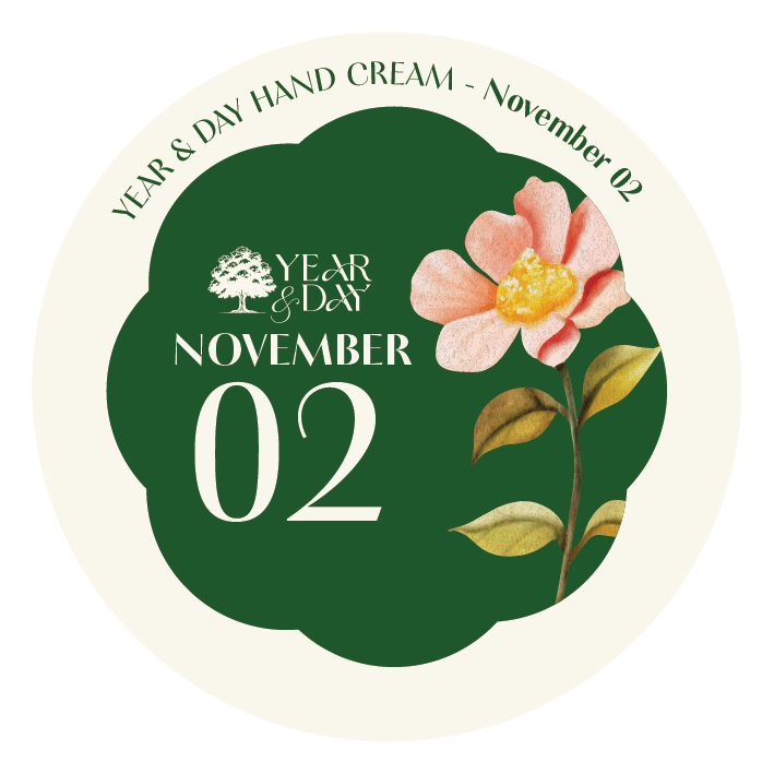 Personalized Hand Cream Gift — Year & Day 366 Days Collection | November