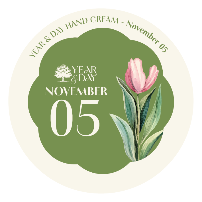 Personalized Hand Cream Gift — Year & Day 366 Days Collection | November