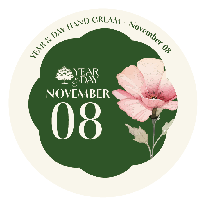 Personalized Hand Cream Gift — Year & Day 366 Days Collection | November