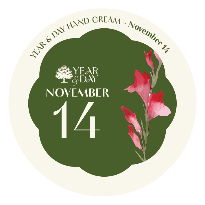 Personalized Hand Cream Gift — Year & Day 366 Days Collection | November