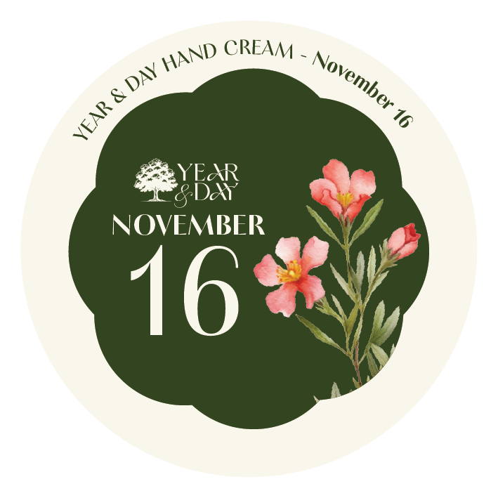Personalized Hand Cream Gift — Year & Day 366 Days Collection | November