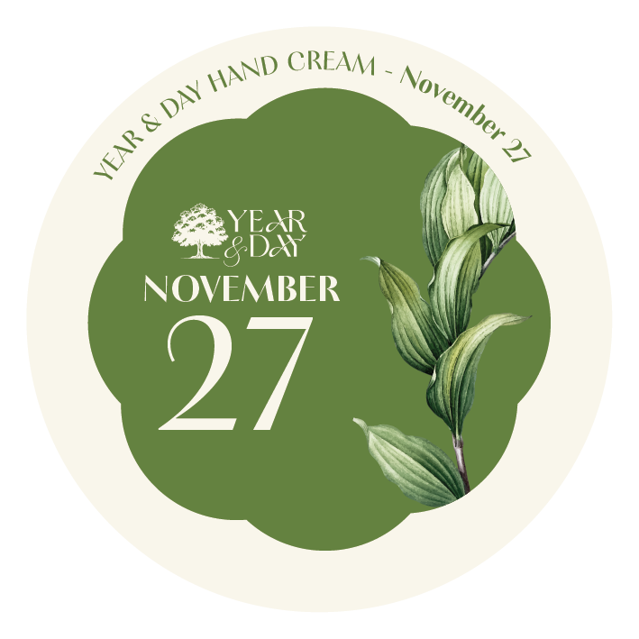 Personalized Hand Cream Gift — Year & Day 366 Days Collection | November